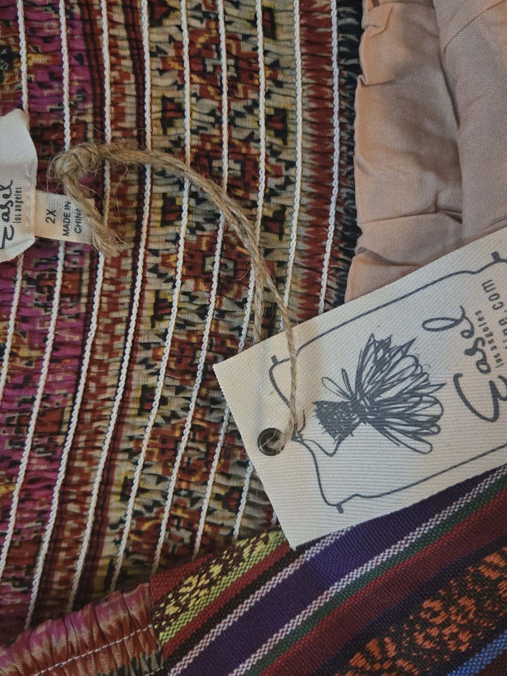 Easel Boho Maxi Skirt - Picture 3 of 3